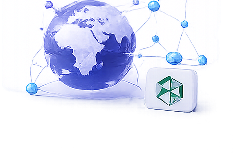 Globe with Exante connectivity nodes
